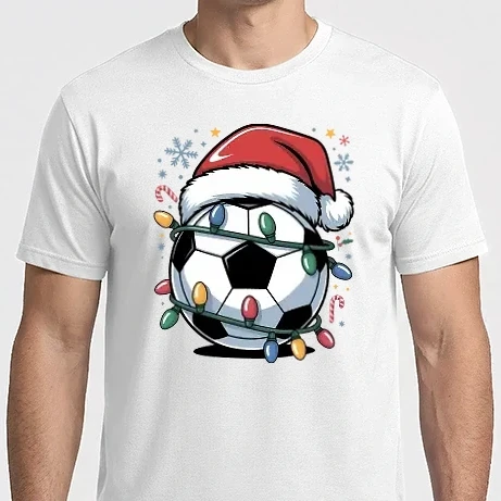 Férfi Imperial póló - Karácsonyi focilabda