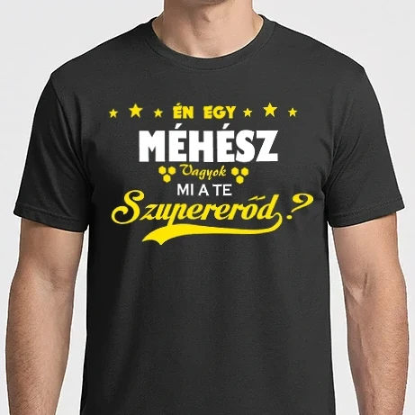 Férfi Imperial póló - Én egy méhész vagyok neked mi a szupererőd?