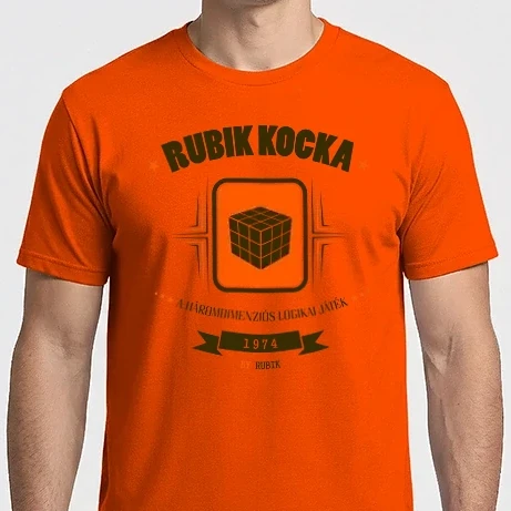 Férfi Imperial póló - Rubik kocka