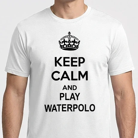 Férfi Imperial póló - Keep Calm and play waterpolo