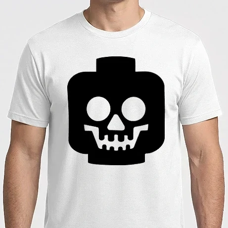 Férfi Imperial póló - Lego Death Face.eps