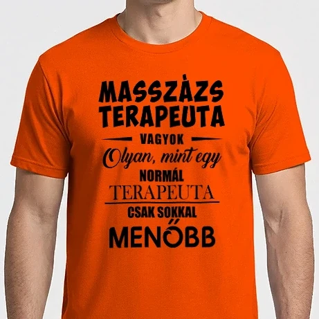 Férfi Imperial póló - Masszázs terapeuta