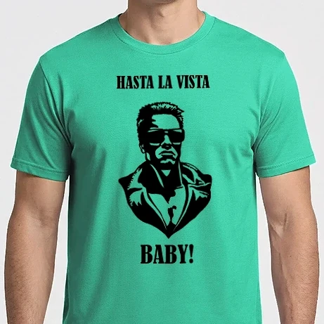 Férfi Imperial póló - hasta_la_vista_baby