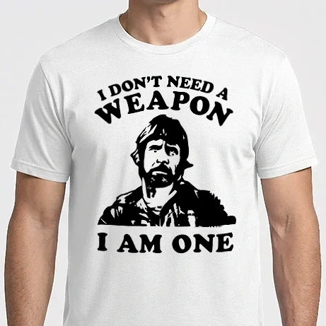 Férfi Imperial póló - I don't need a weapon I am One