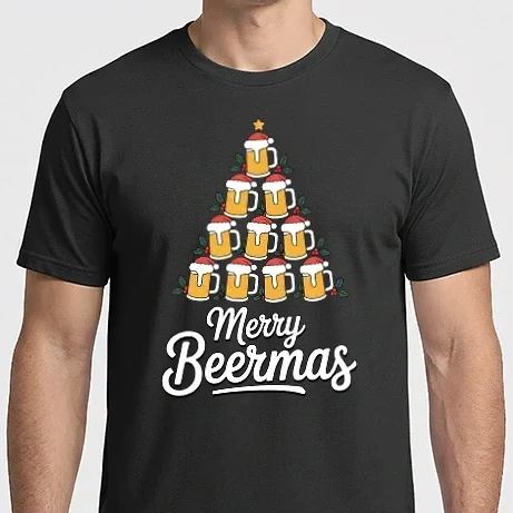 Férfi Imperial póló - Merry Beermas!