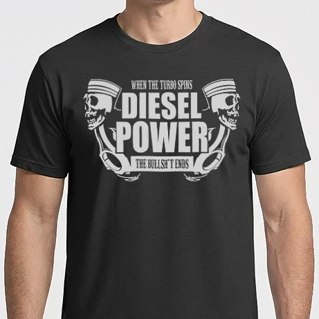 Férfi Imperial póló - Diesel power