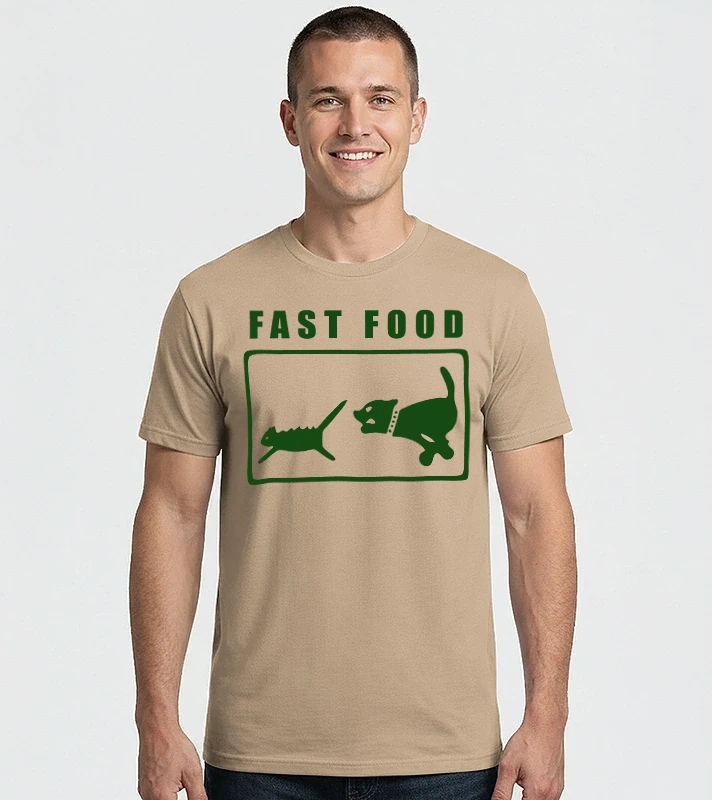fast food – Férfi Imperial póló