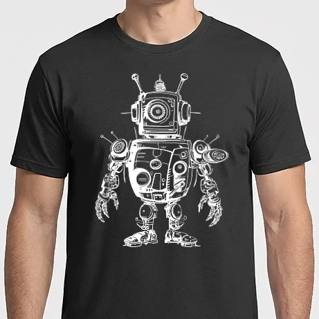 Férfi Imperial póló - Robot