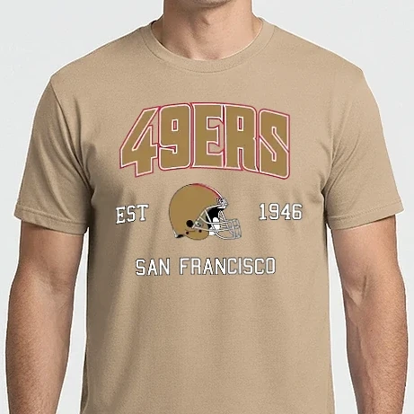 Férfi Imperial póló - San Francisco 49ers - retro logo