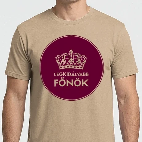 Férfi Imperial póló - Legkirályabb főnök