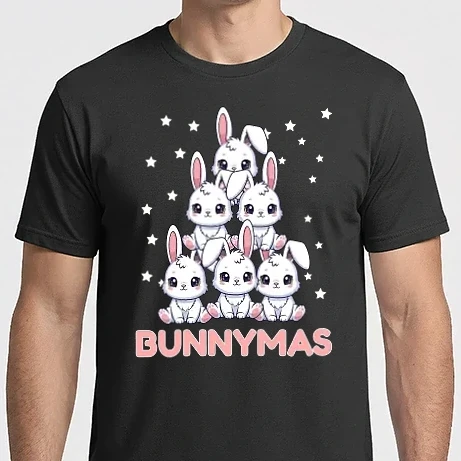 Férfi Imperial póló - Bunnymas - nyuszis karácsonyi ajándék - karácsony - karácsonyi póló - karácsonyi polo - 