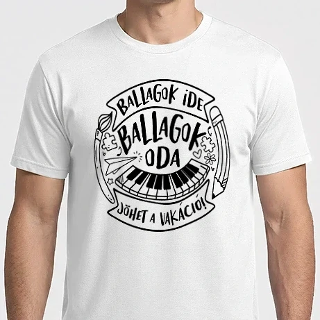 Férfi Imperial póló - Ballagok ide oda vakáció