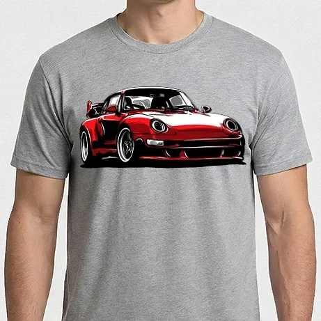 Férfi Imperial póló - porsche 911