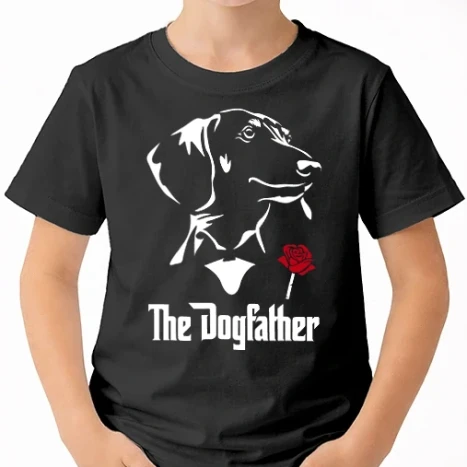 Uniszex gyerek Póló - Tacskó  - The Dogfather