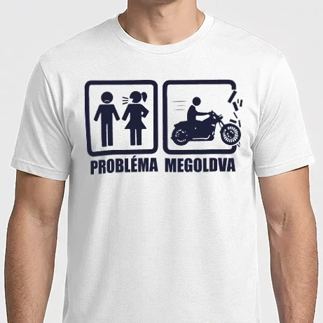 Férfi Imperial póló - PROBLÉMA MEGOLDA - MOTOROS