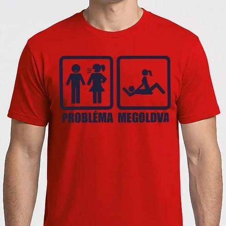 Férfi Imperial póló - PROBLÉMA MEGOLDÁS - +18