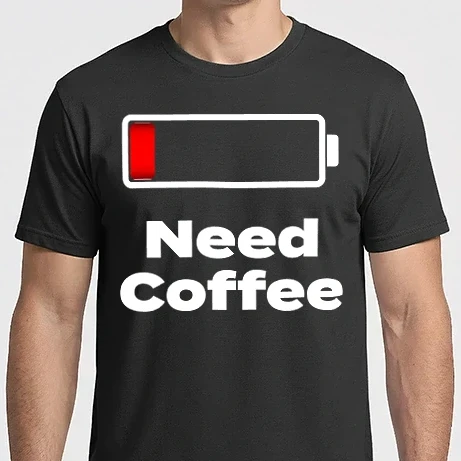 Férfi Imperial póló - Need Coffee