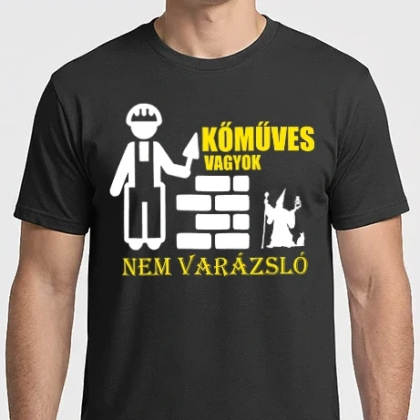 Férfi Imperial póló - Színezhető kőműves