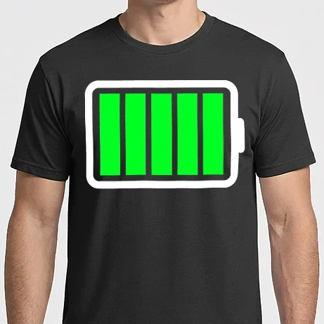 Férfi Imperial póló - Battery #02 - Y0