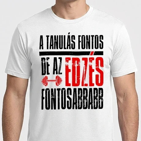 Férfi Imperial póló - A tanulás fontos