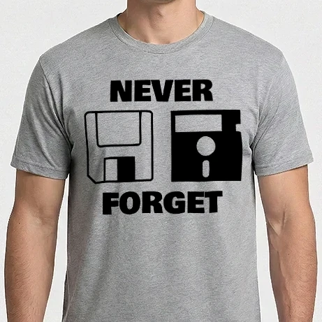Férfi Imperial póló - Never Forget- Floppy