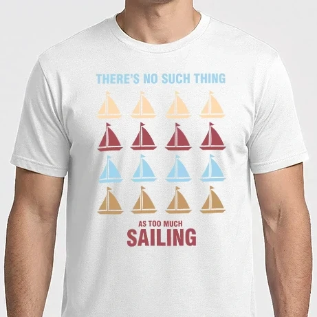 Férfi Imperial póló - Too much sailing