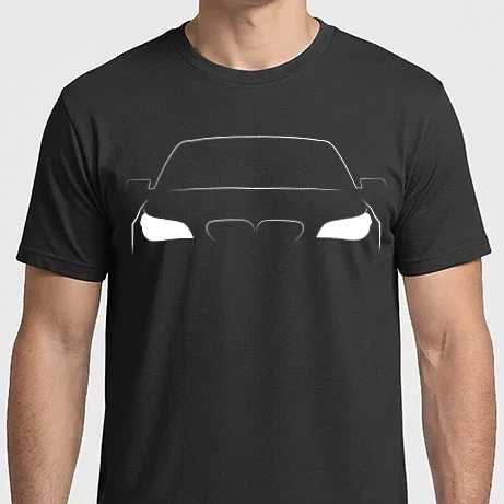 Férfi Imperial póló - BMW 5 E60 linecar