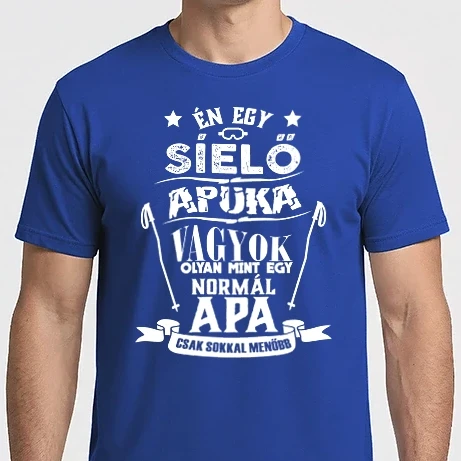 Férfi Imperial póló - Sielő apuka