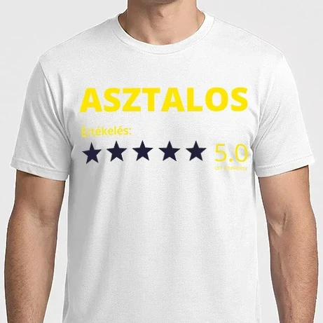 Férfi Imperial póló - Értékelés 5 csillag - ASZTALOS