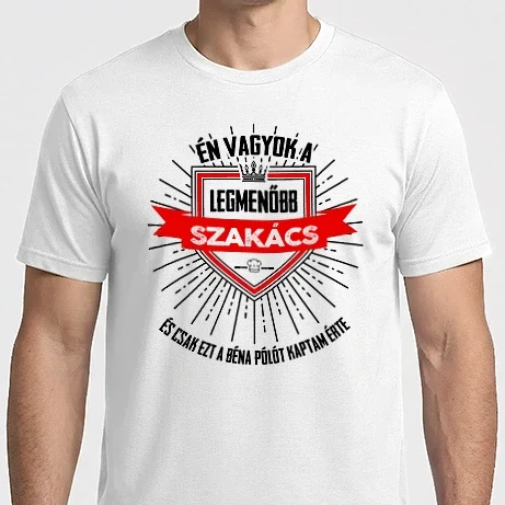 Férfi Imperial póló - Én vagyok a legmenőbb...SZAKÁCS