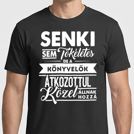 Férfi Imperial póló - Senki sem tökéletes...könyvelők