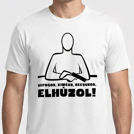 Férfi Imperial póló - Befogod - kimesz - becsukod - elhuzol