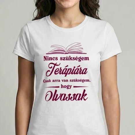 Női Imperial póló - Terápiás olvasás