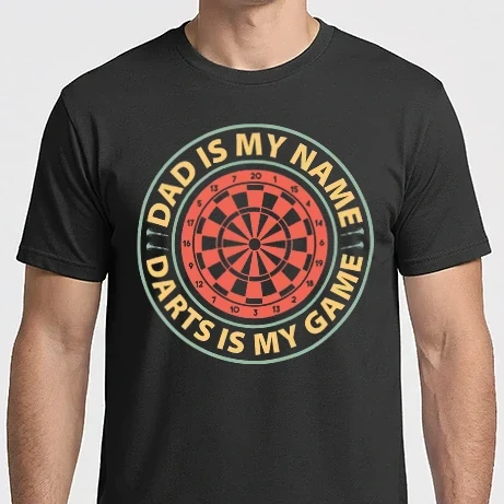 Férfi Imperial póló - Dartsos apa