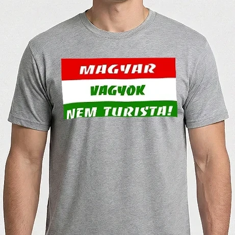 Férfi Imperial póló - Magyar vagyok nem turista!
