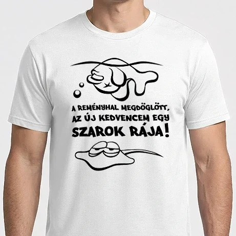 Férfi Imperial póló - Remény hal és szarok rája