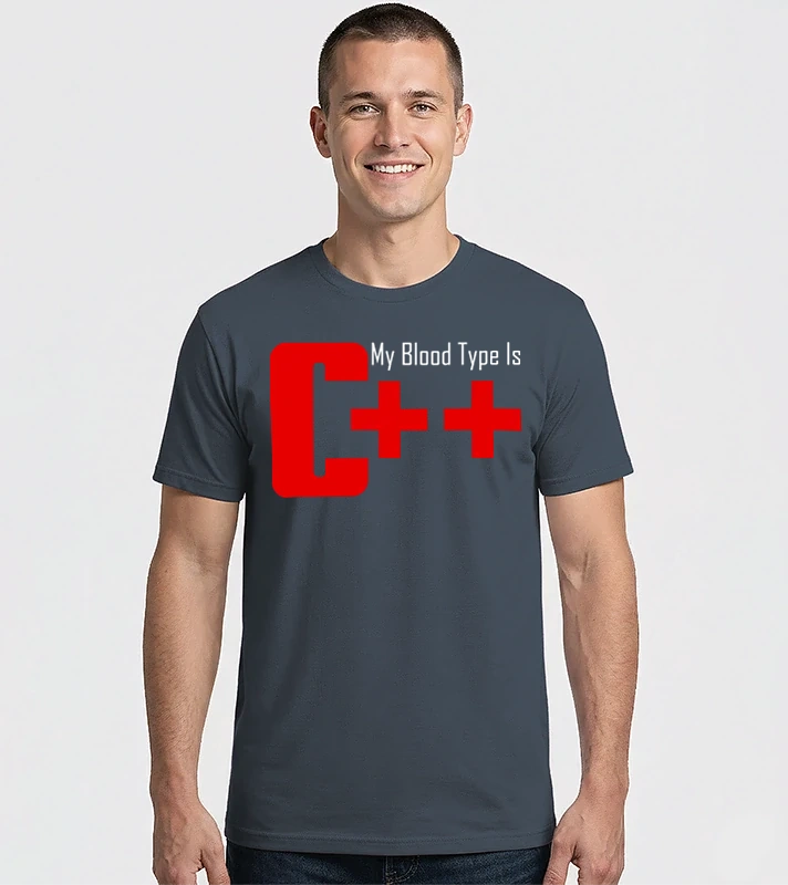My blood type is c – Férfi Imperial póló