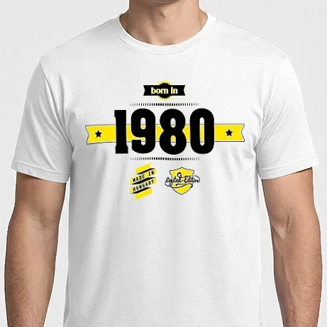 Férfi Imperial póló - born-in-1980