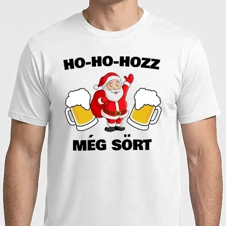 Férfi Imperial póló - Hozz még sört - Mikulás