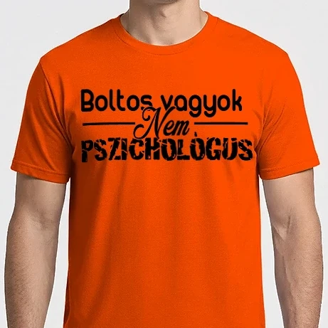 Férfi Imperial póló - boltos vagyok nem pszichológus