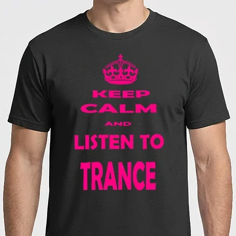 Férfi Imperial póló - Keep Calm and Listen To Trance