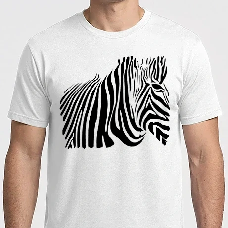 Férfi Imperial póló - zebra