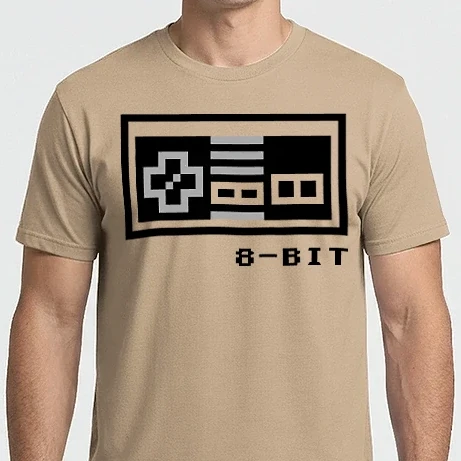 Férfi Imperial póló - 8 bit Nintendo videójáték