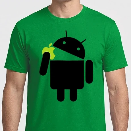 Férfi Imperial póló - android vs apple2