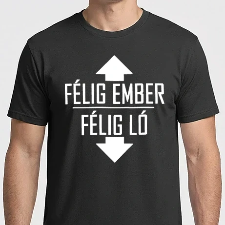 Férfi Imperial póló - Félig ember, félig ló