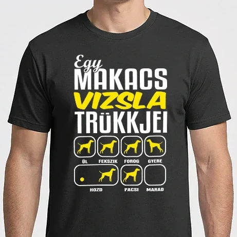 Férfi Imperial póló - Makacs vizsla trükkjei