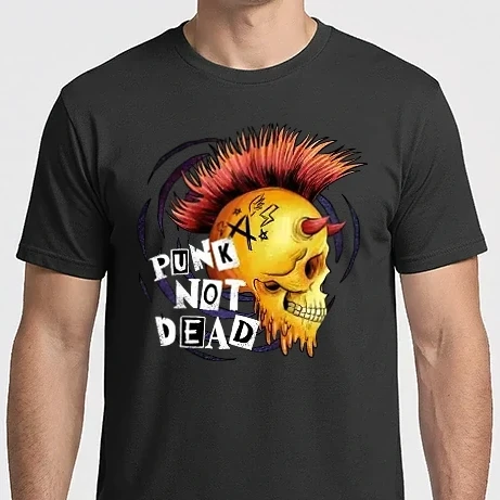 Férfi Imperial póló - Punk not dead