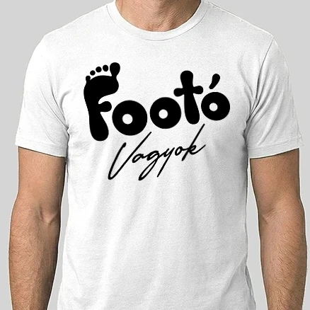 Férfi Alap póló - Futó vagyok (színezhető)
