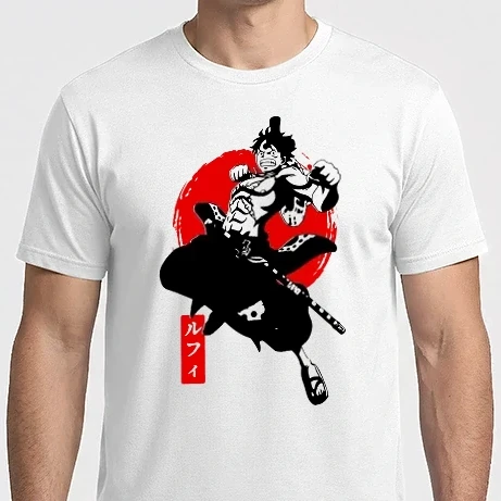 Férfi Imperial póló - One Piece - Lufy