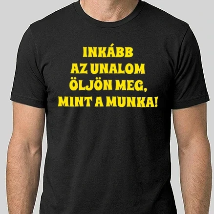 Férfi Alap póló - Munka